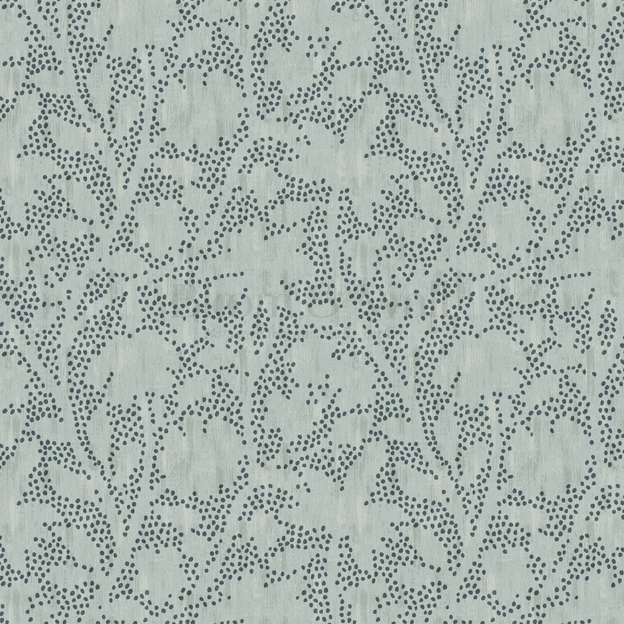 Jazmin Dotted Florals Dove Gray Wallpaper