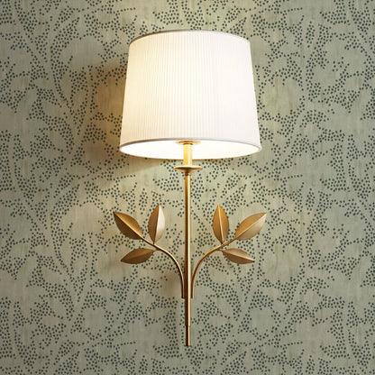 Jazmin Dotted Florals Green Wallpaper