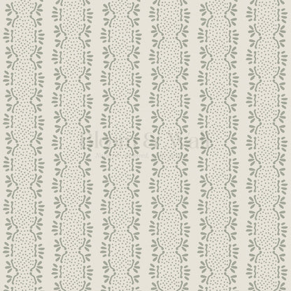 Jeanne Prickly Pear Sage Butter Wallpaper