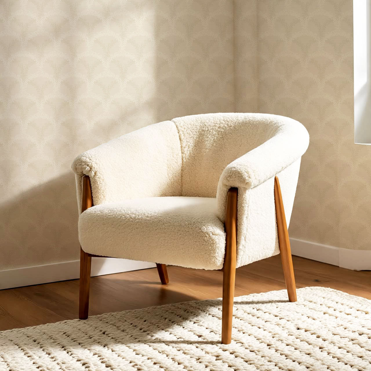 Jianna Garden Nest Cream Beige Wallpaper