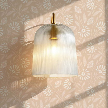 Jolanta Large Porcelain Flora Berry Dust Wallpaper