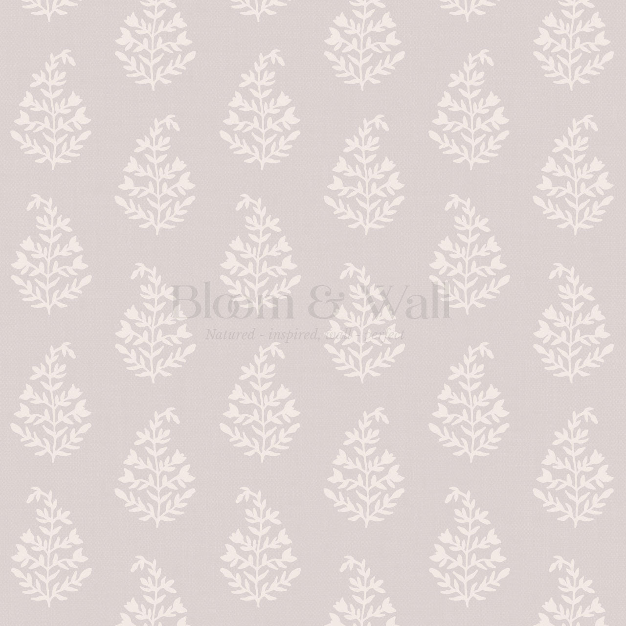 Josette Paisley Mauve Wallpaper