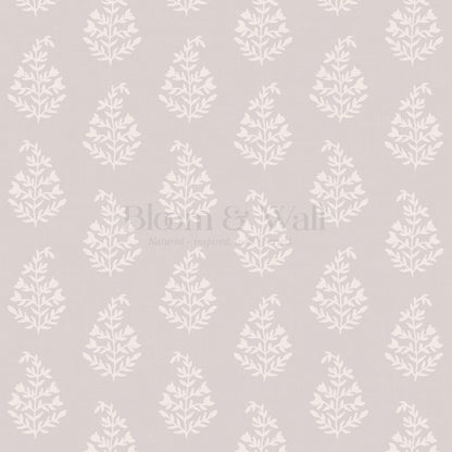 Josette Paisley Mauve Wallpaper
