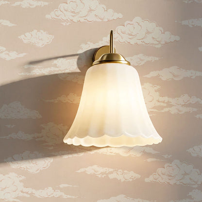 Julianna Dreamy Clouds Peach Mauve Wallpaper