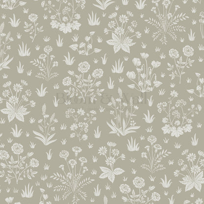 Juliet Country Garden Stone Wallpaper