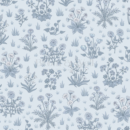 Juliet Country Garden Sky Wallpaper