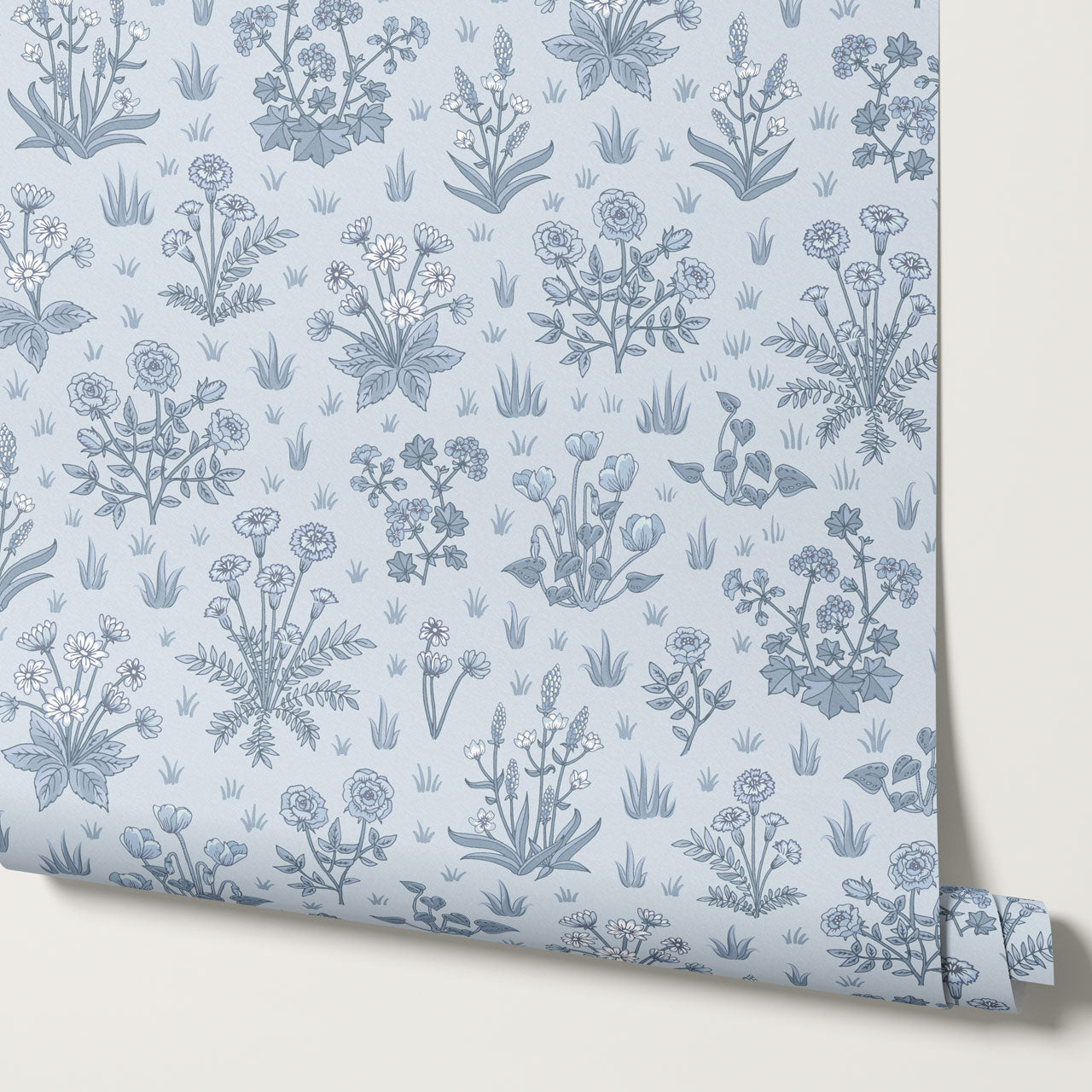 Juliet Country Garden Sky Wallpaper