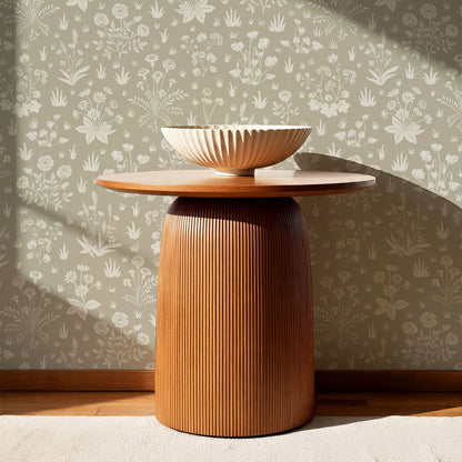 Juliet Country Garden Stone Wallpaper