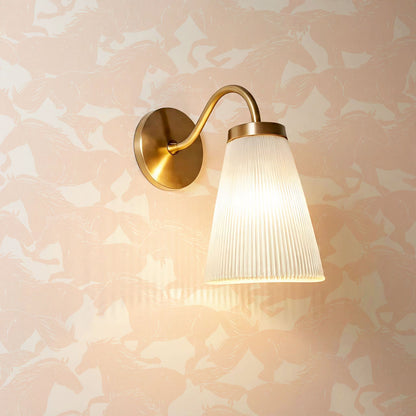 Reagan Wild Horses Baby Pink Wallpaper