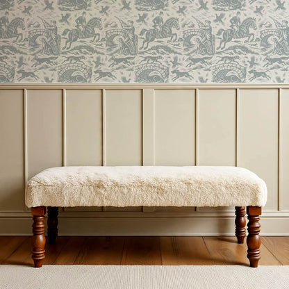 Kaida Hunt Story Ivory Grey Wallpaper