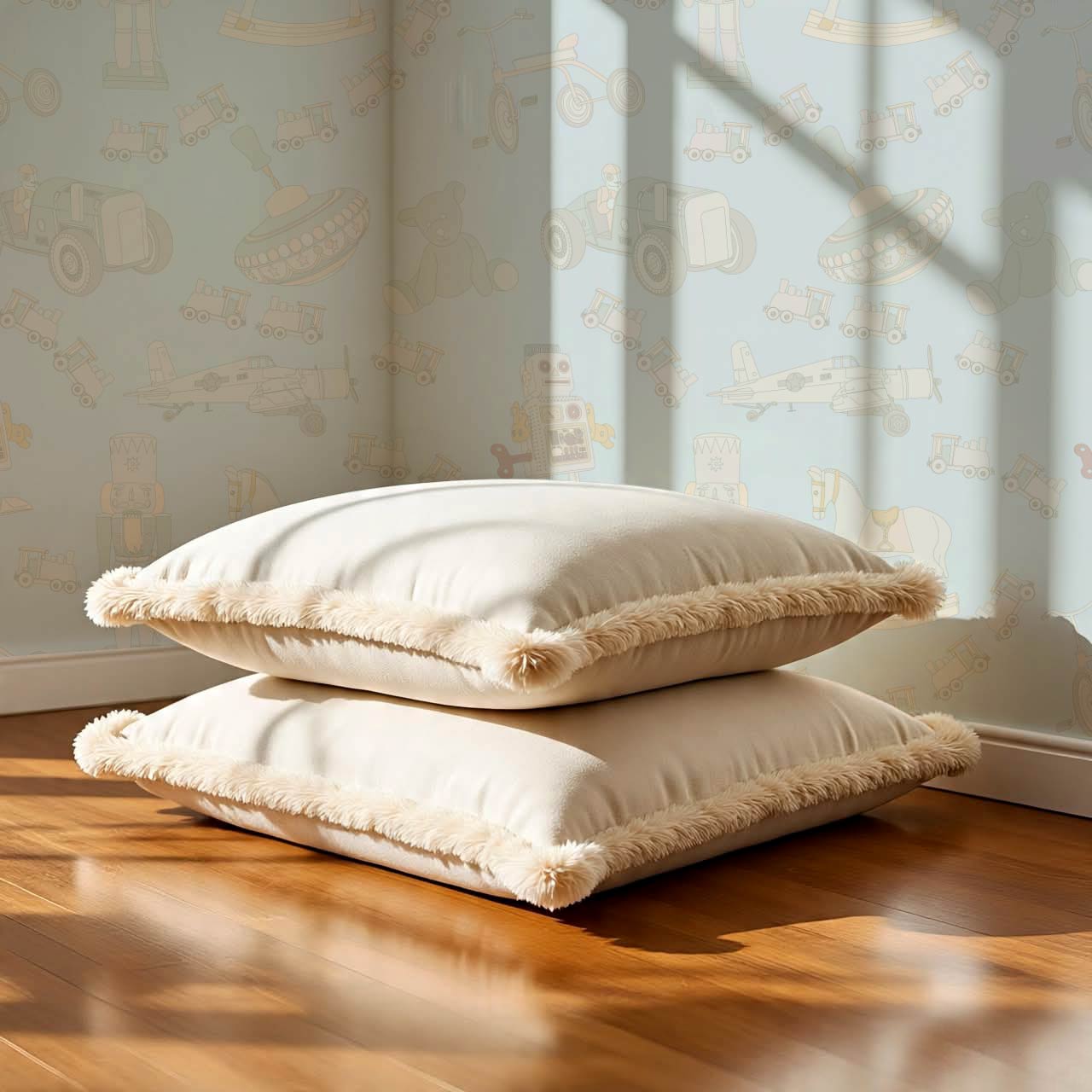 Kaido Vintage Toys Baby Blue Wallpaper