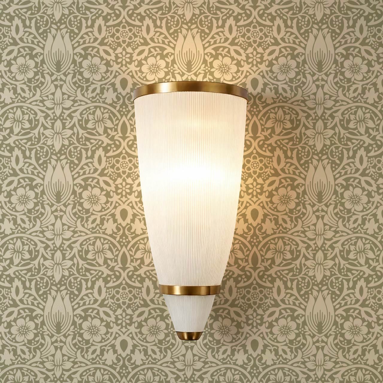 Kaja Borage Vintage Vines Sage Cream Wallpaper