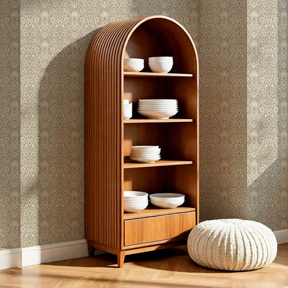 Kaja Borage Vintage Vines Stone Straw Wallpaper
