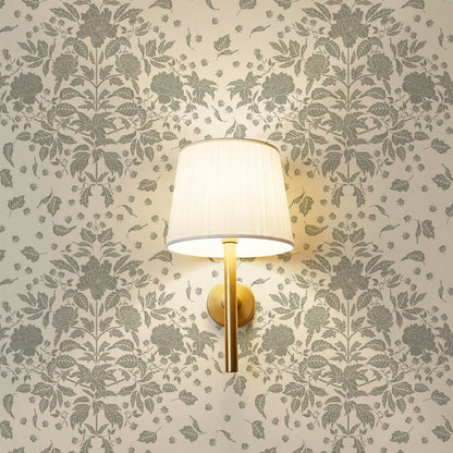 Kayla Tosssed Peonies Cream Sage Wallpaper