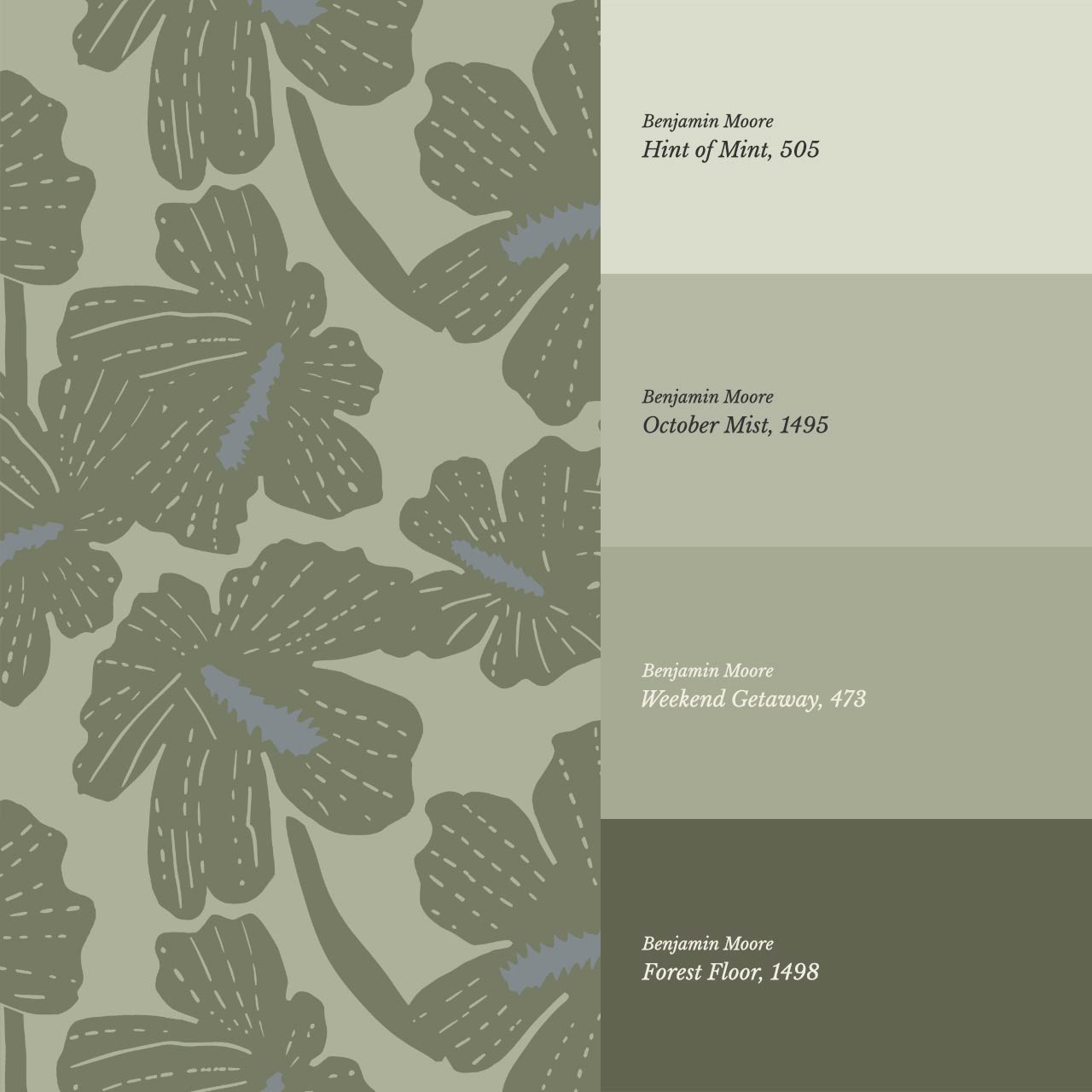 Kennedy Hibiscus Forest Wallpaper