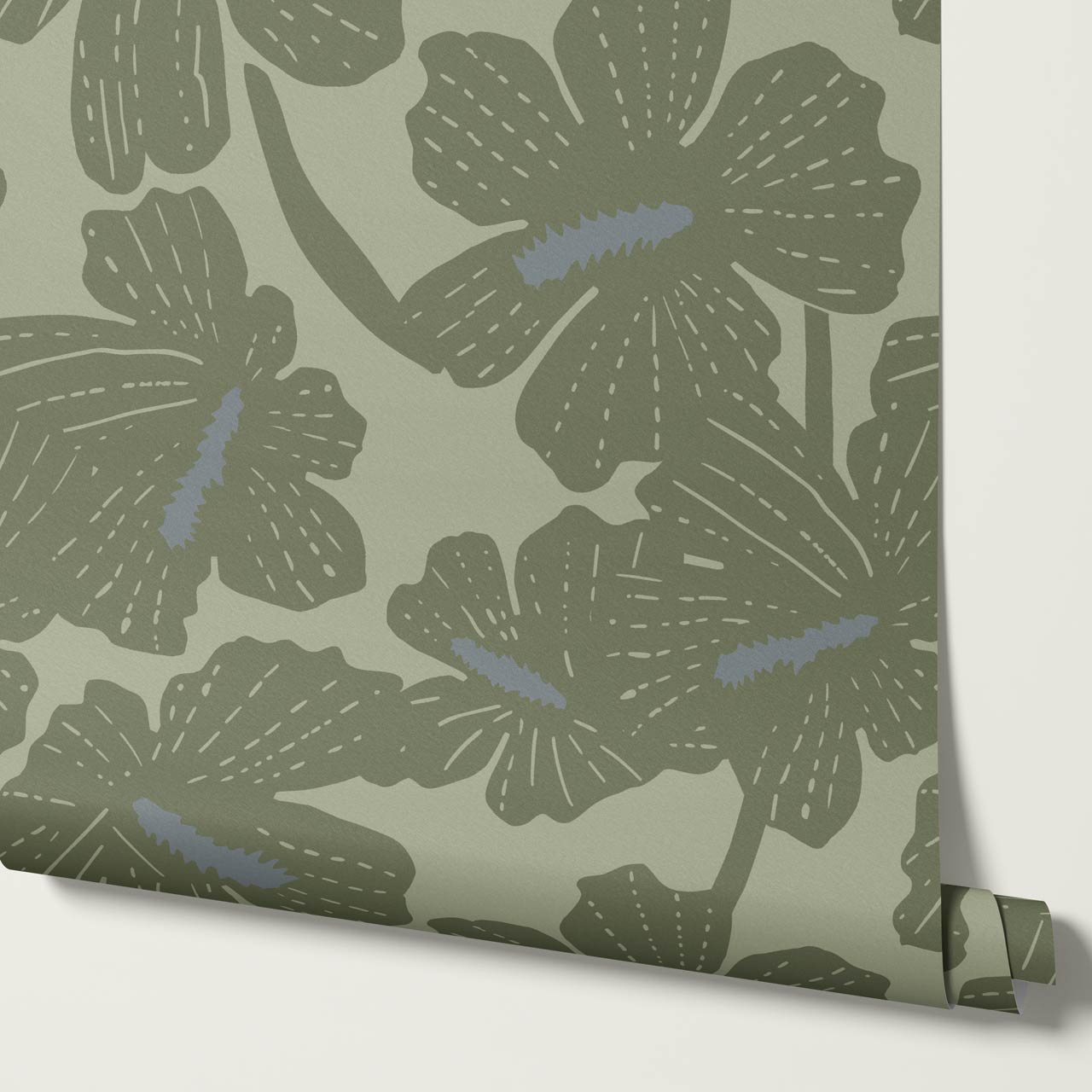 Kennedy Hibiscus Forest Wallpaper