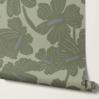 Kennedy Hibiscus Forest Wallpaper