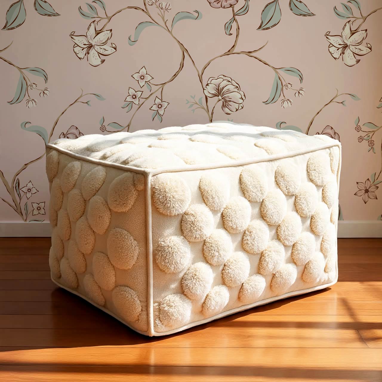Kinnette Whimsical Floral Chinoiserie Pink Sage Wallpaper