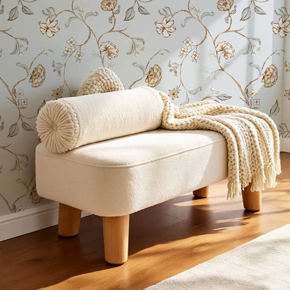 Kinnette Whimsical Floral Chinoiserie Dove Blue Wallpaper