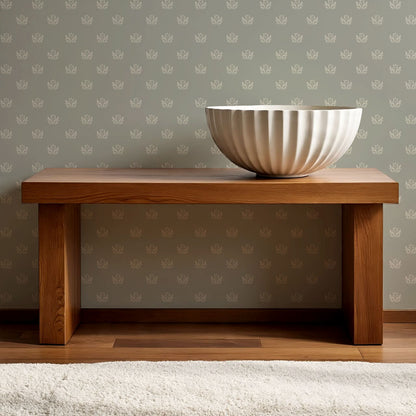 Kinsley Pressed in Petals Dry Sage Wallpaper