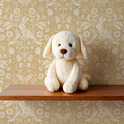 Laima Midsummer Garden Honey Cream Wallpaper