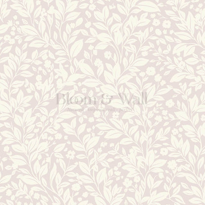 Lala Botanical Blush Ivory Wallpaper