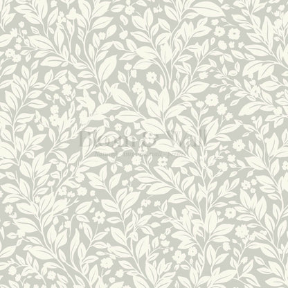 Lala Botanical Sage Ivory Wallpaper