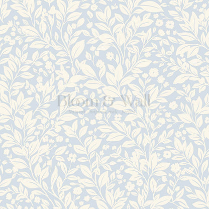 Lala Botanical Sky Cream Wallpaper