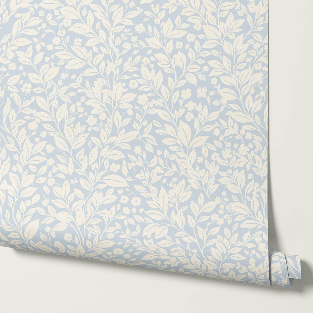 Lala Botanical Sky Cream Wallpaper