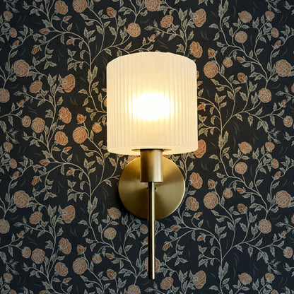 Laure Rose Thicket Blue Wallpaper