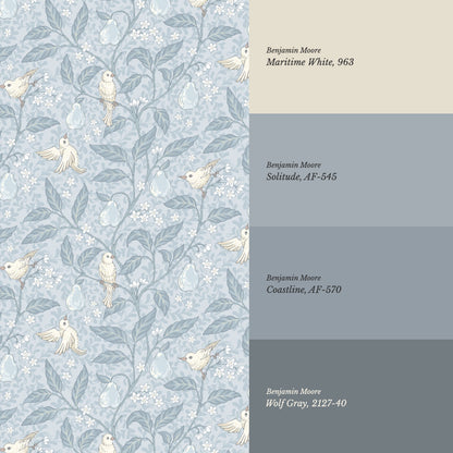 Lauren Pear Tree Sky Wallpaper