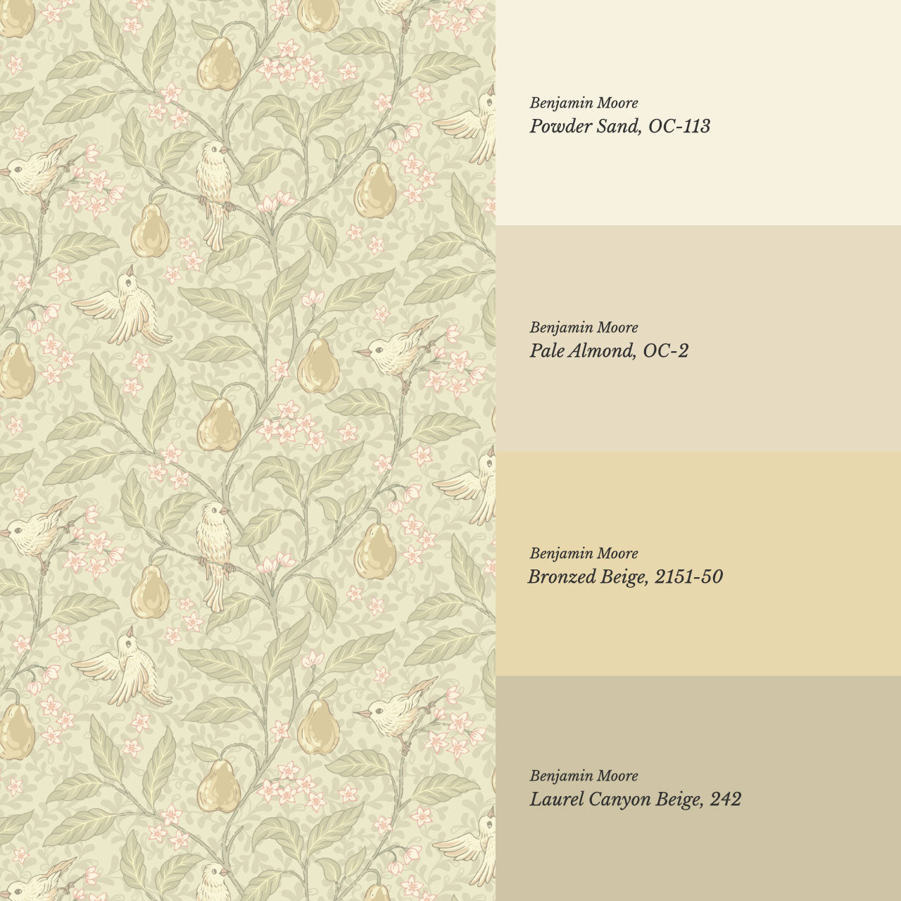 Lauren Pear Tree Soft Spring Wallpaper