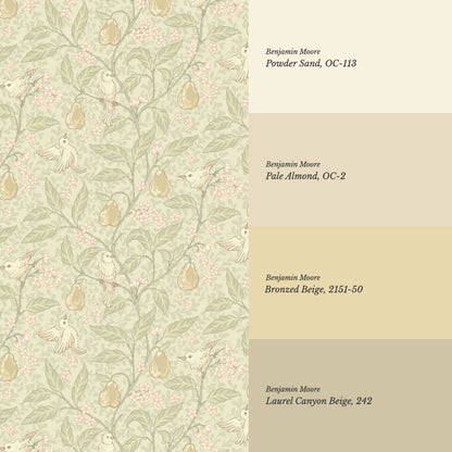 Lauren Pear Tree Soft Spring Wallpaper