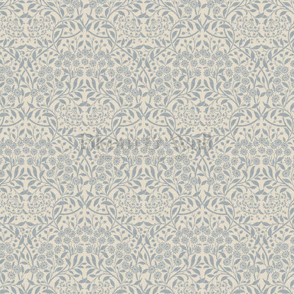 Laverne Graceful Daisy French Blue Butter Wallpaper
