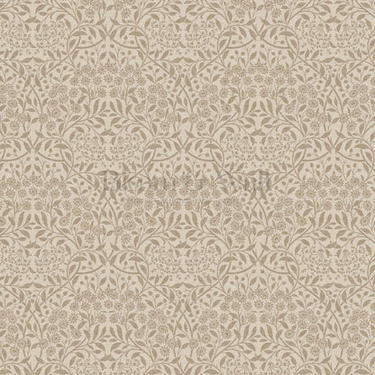 Laverne Graceful Daisy Taupe Brown Wallpaper