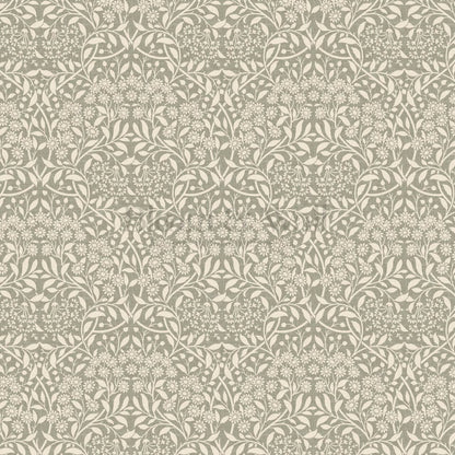 Laverne Graceful Daisy Sage Cream Wallpaper