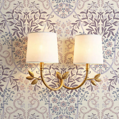 Leighton Victorian Garden Plum Wallpaper