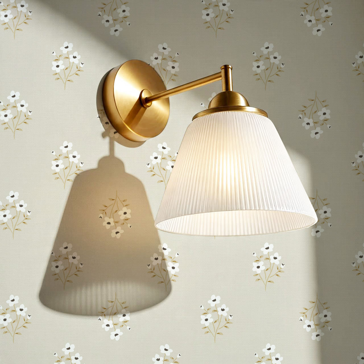 Brynlee Damask Floral Soft Sage Wallpaper