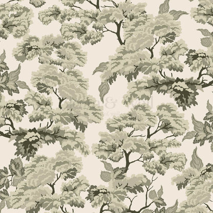 Lennon Vintage Tapestry Forest Sage Cream Wallpaper