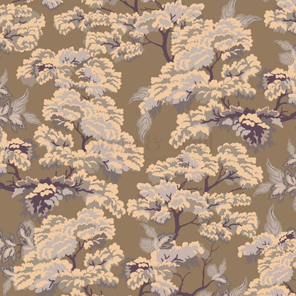 Lennon Vintage Tapestry Forest Sand Squash Wallpaper