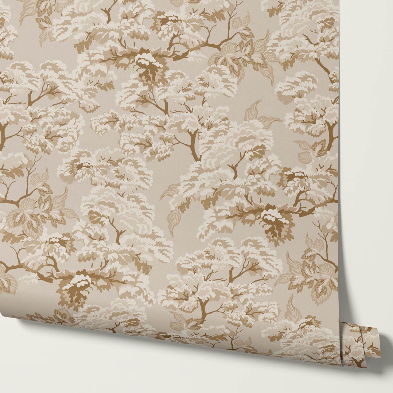 Lennon Vintage Tapestry Forest Beige Wallpaper