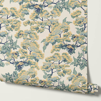 Lennon Vintage Tapestry Forest Sea Salt Honey Wallpaper
