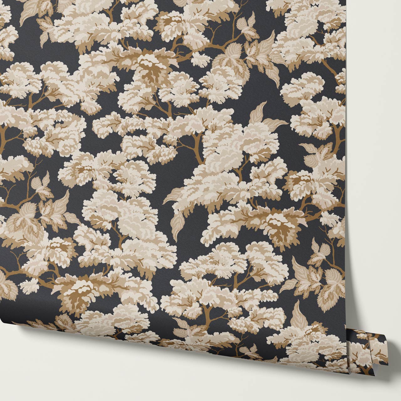 Lennon Vintage Tapestry Forest Slate Wallpaper