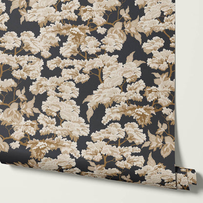 Lennon Vintage Tapestry Forest Slate Wallpaper