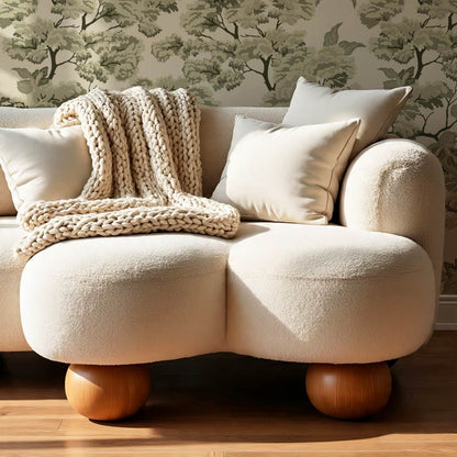 Lennon Vintage Tapestry Forest Sage Cream Wallpaper