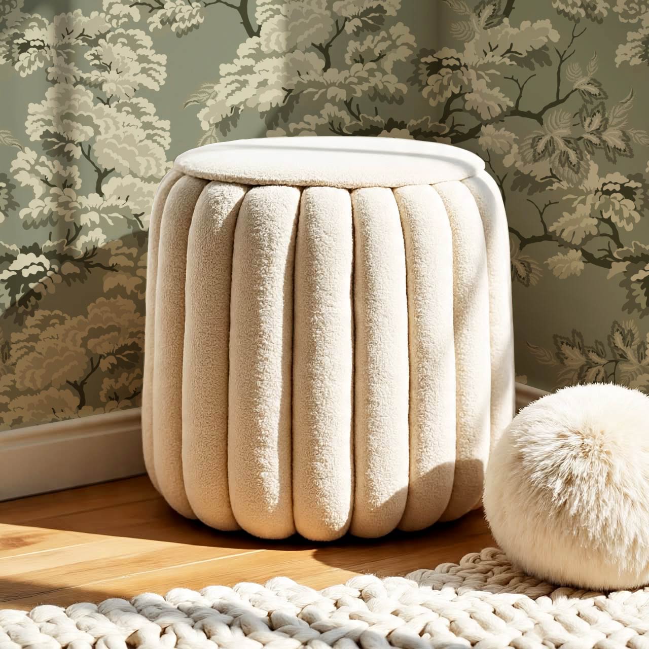 Lennon Vintage Tapestry Forest Sage Wallpaper