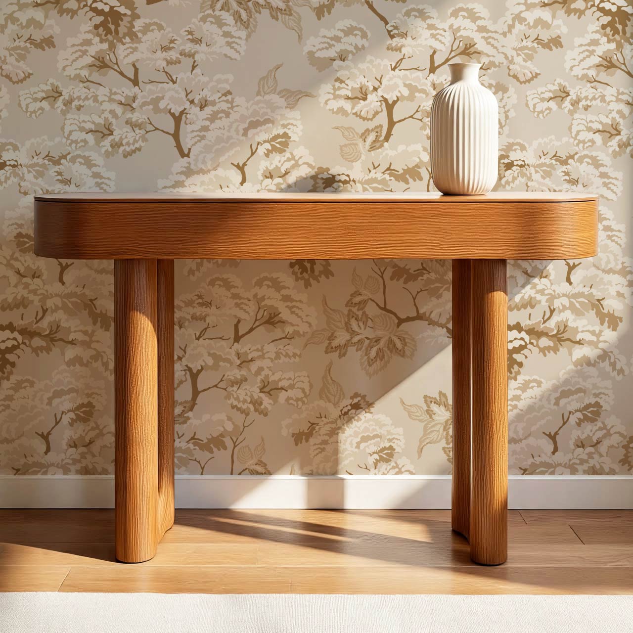 Lennon Vintage Tapestry Forest Beige Wallpaper