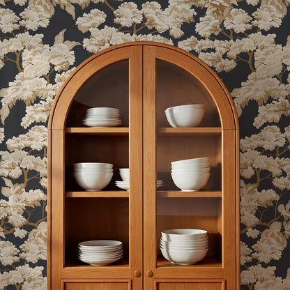 Lennon Vintage Tapestry Forest Slate Wallpaper