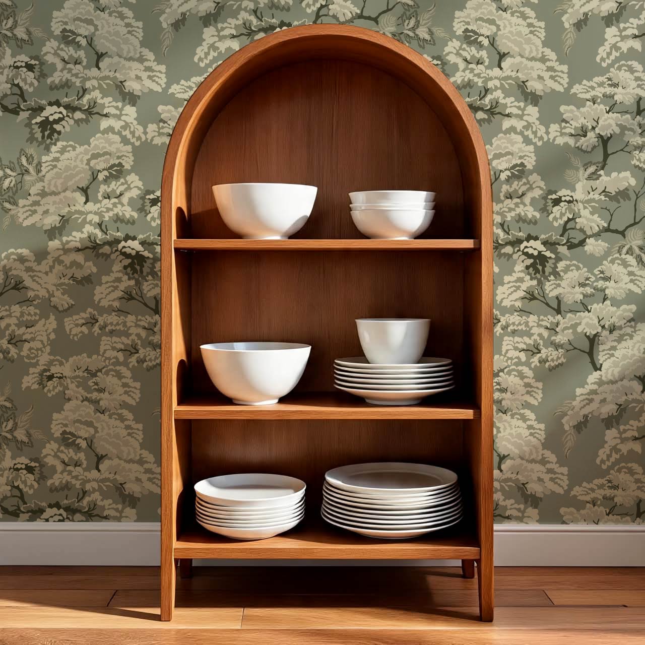 Lennon Vintage Tapestry Forest Sage Wallpaper