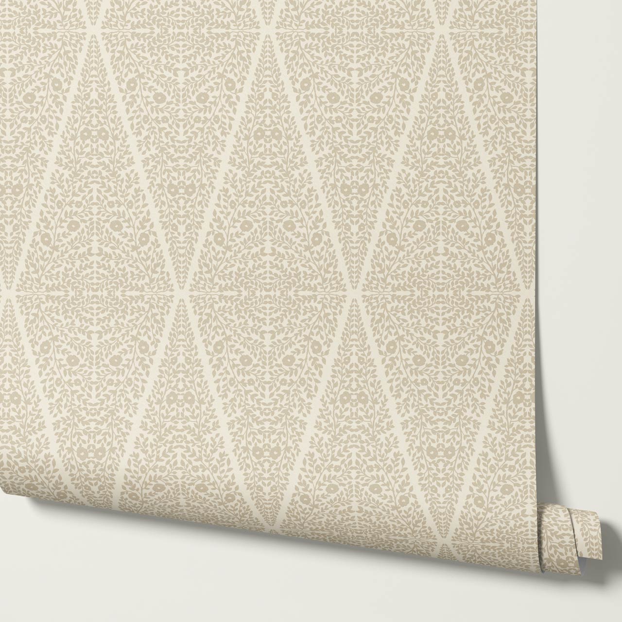 Leocadia The Silence of Vines Beige Cream Wallpaper